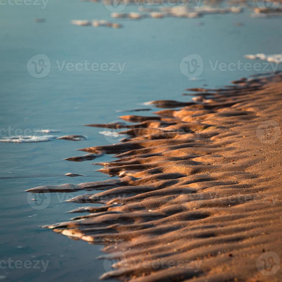 Patterns in The Beach Sand photo