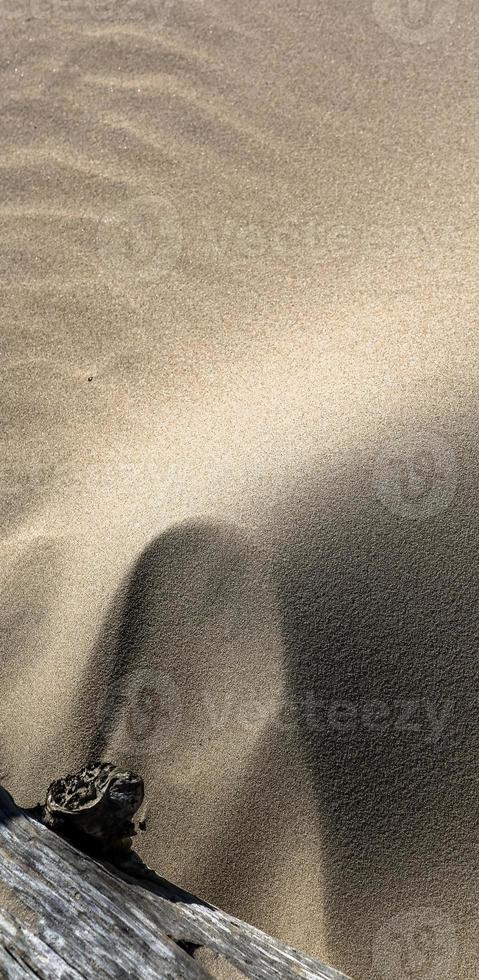 Patterns in The Beach Sand photo