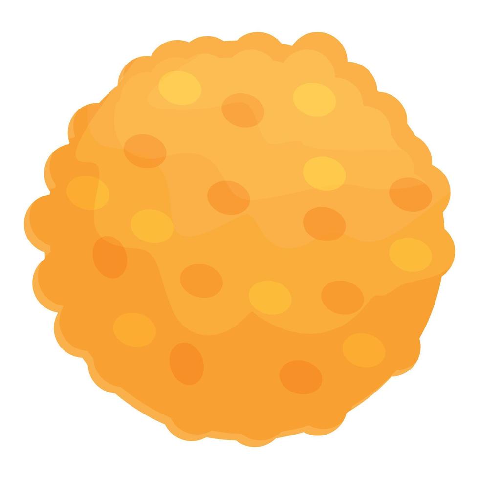 vector de dibujos animados de icono de comida árabe. queso frito