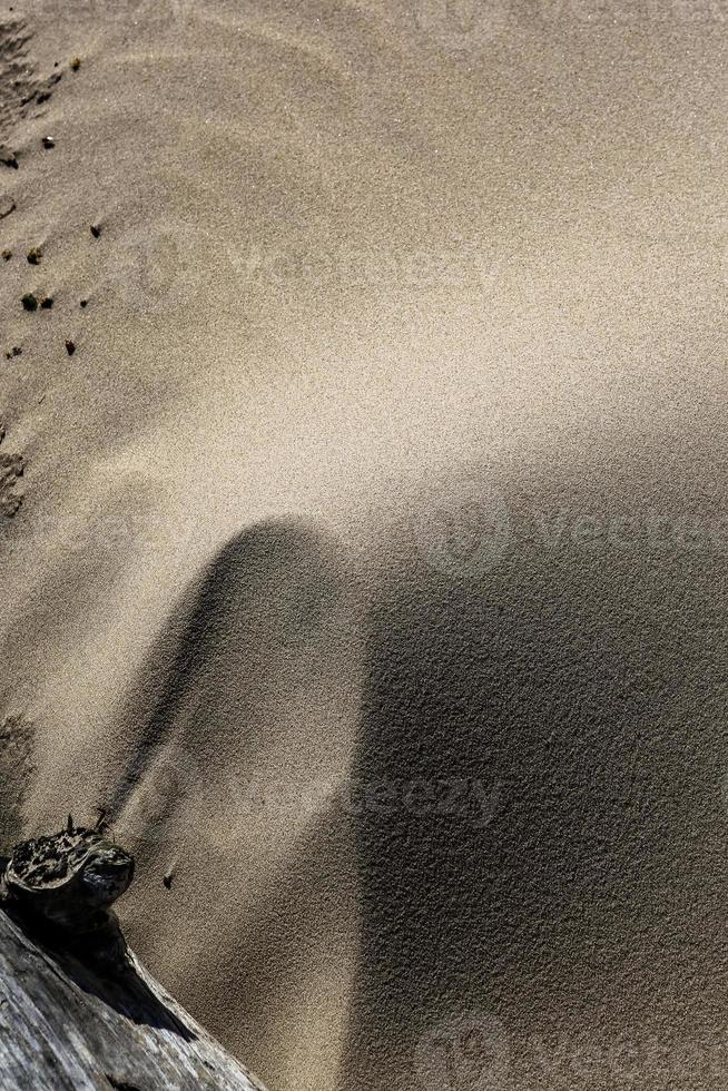 Patterns in The Beach Sand photo