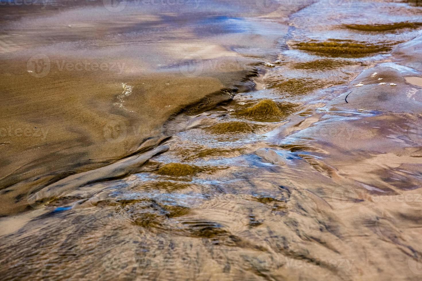 Patterns in The Beach Sand photo