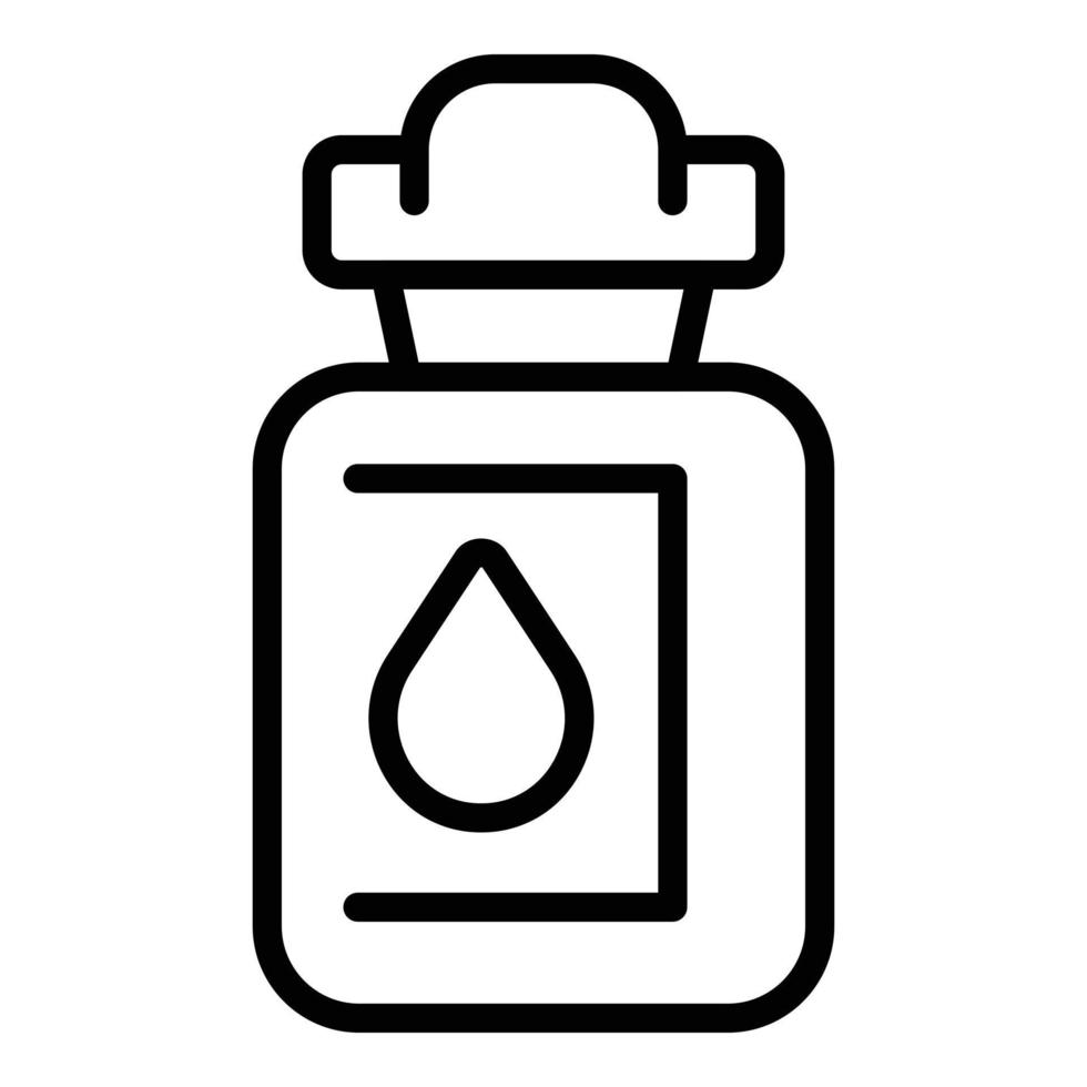 Smoke liquid icon outline vector. E pen vector