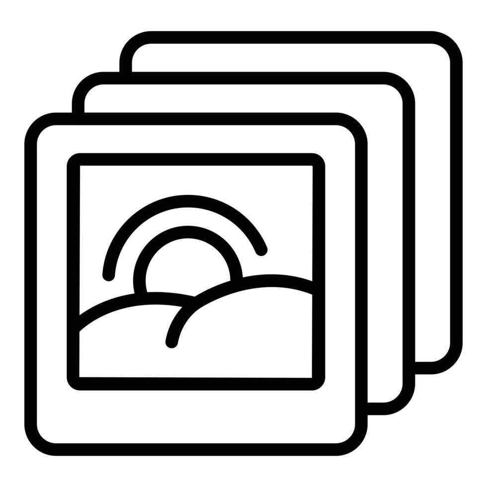 Wedding image icon outline vector. Event service vector