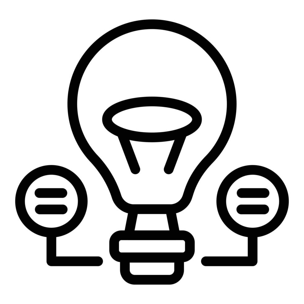 Business new idea icon outline vector. Work escape vector