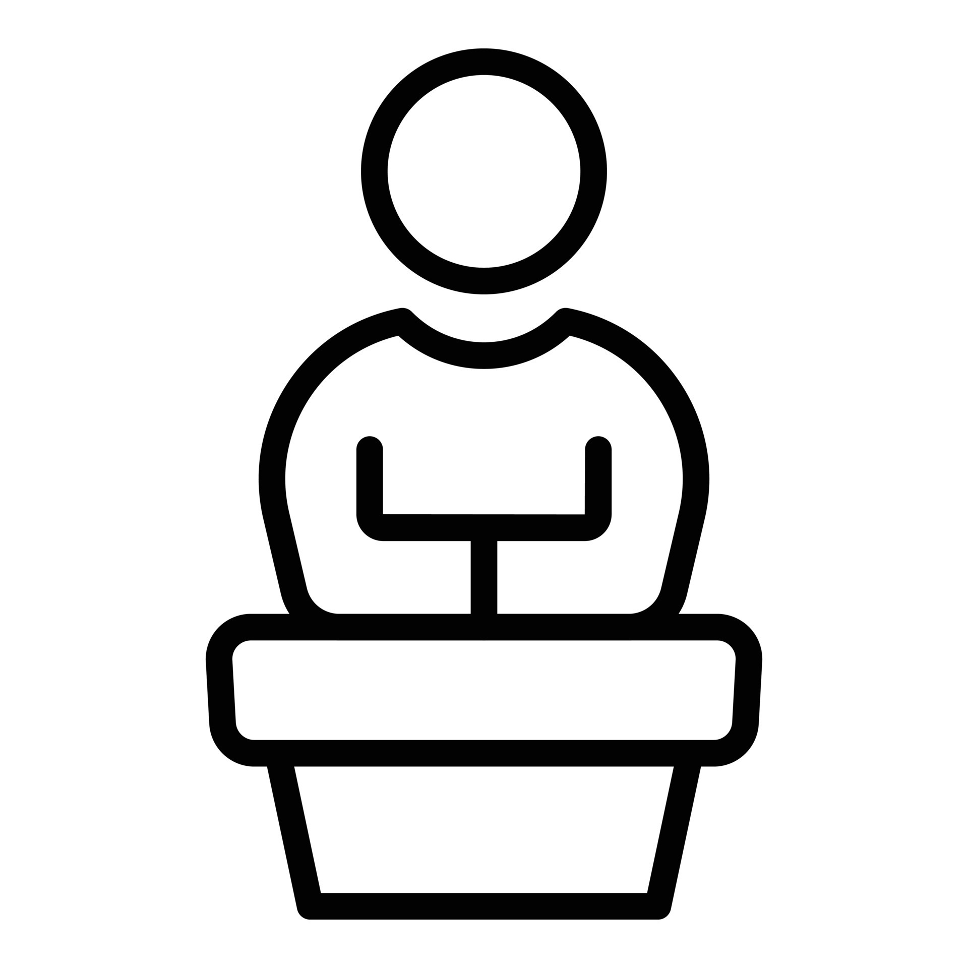 Online speaker icon outline vector. Key leader 14985137 Vector Art at