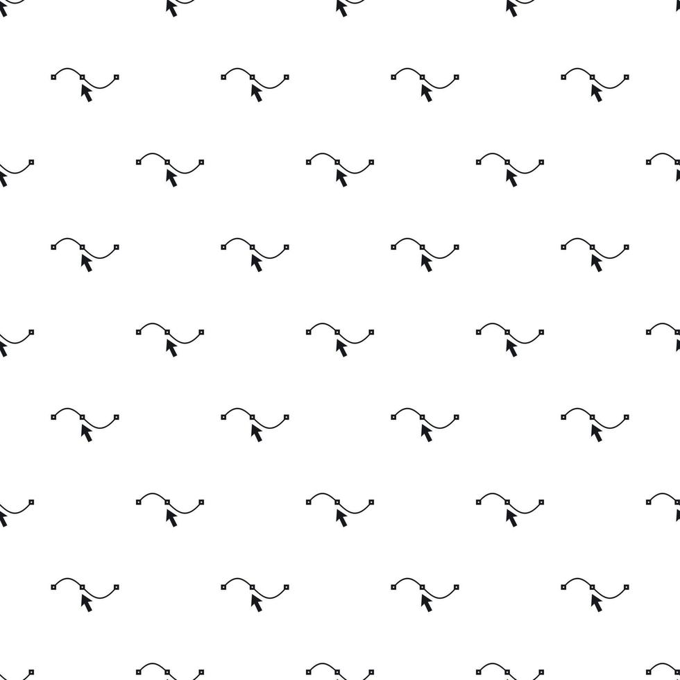 línea vectorial y patrón de flecha, estilo simple vector