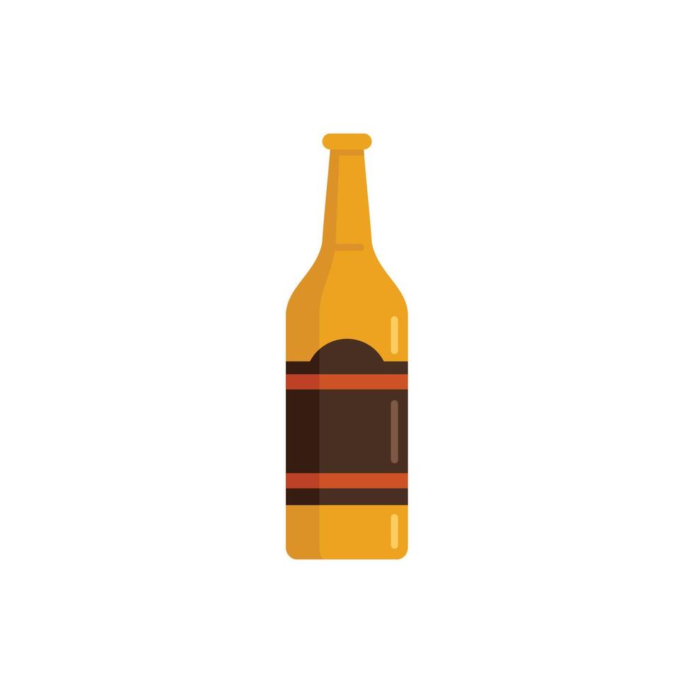 Alcohol teen problems icon flat isolated vector