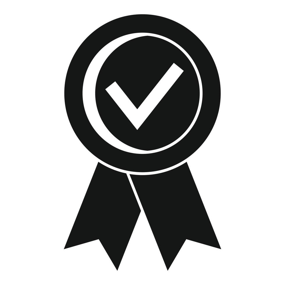Approved emblem icon simple vector Quality certificate 14985893 Vector Approved emblem icon simple vector Quality certificate 14985893 Vector