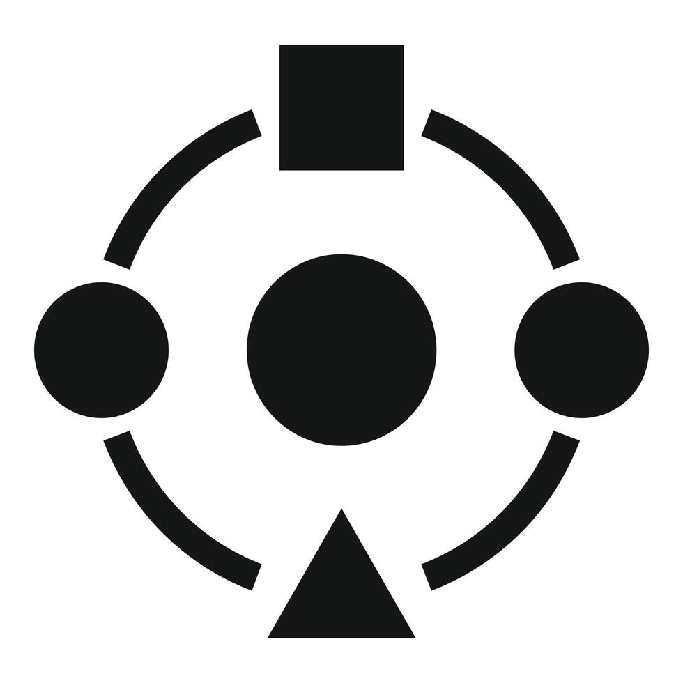 New adapt icon simple vector. Business skill vector
