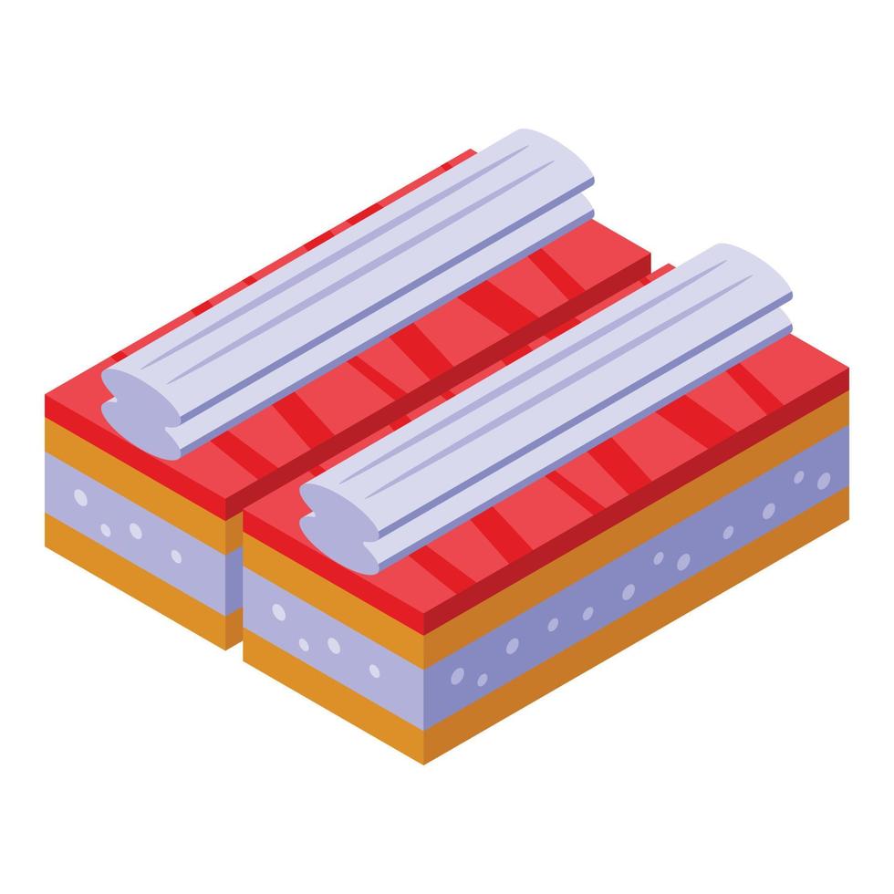 Dutch candy icon isometric vector. Milk food vector