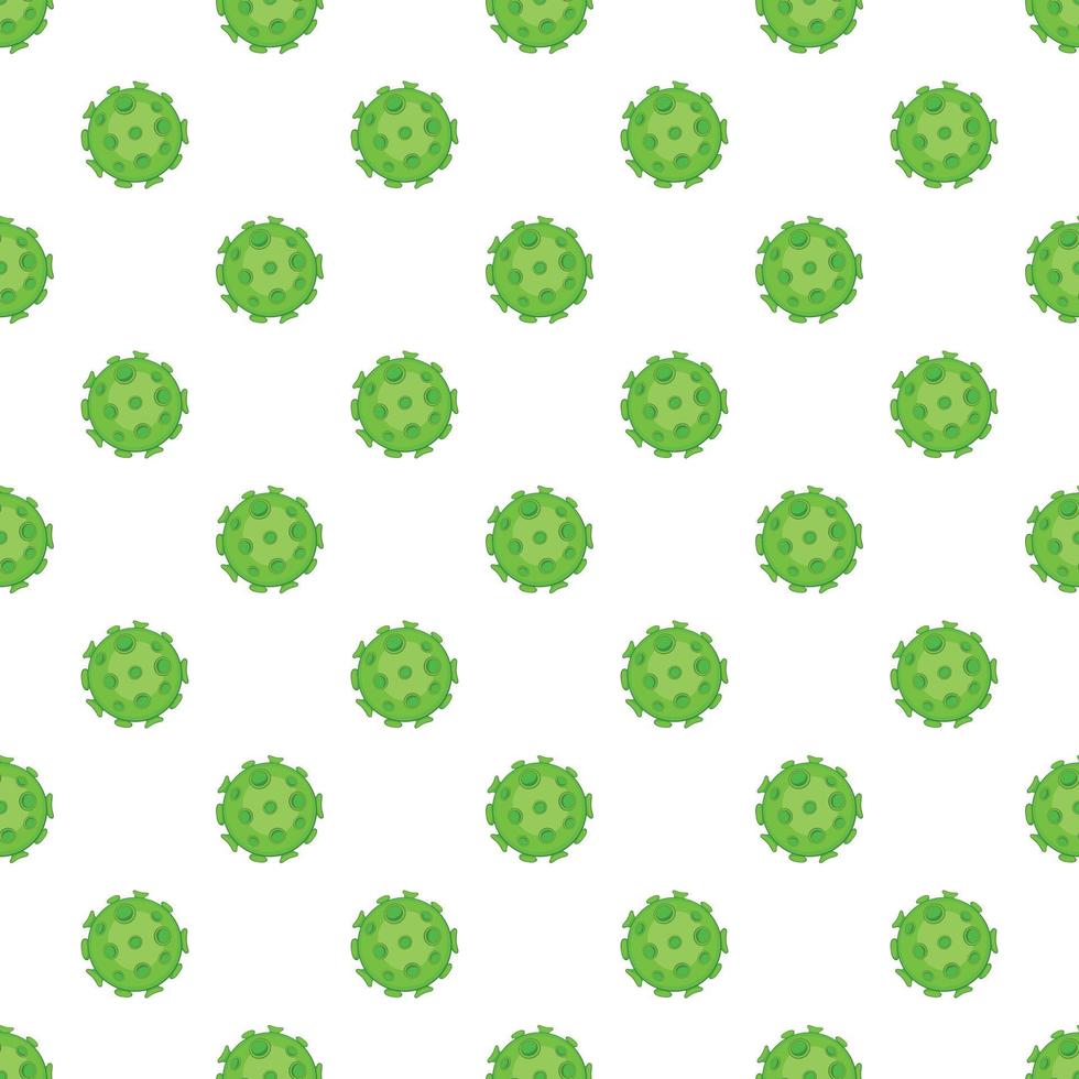AIDS virus pattern, cartoon style vector