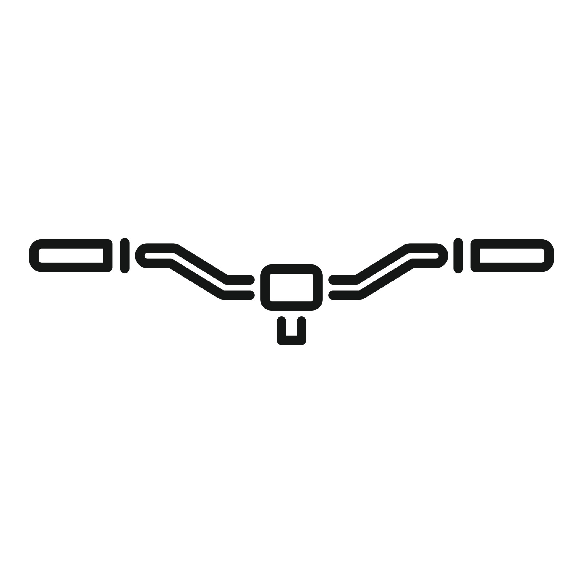Bike handle bars icon outline vector. Repair fix 14987478 Vector Art at