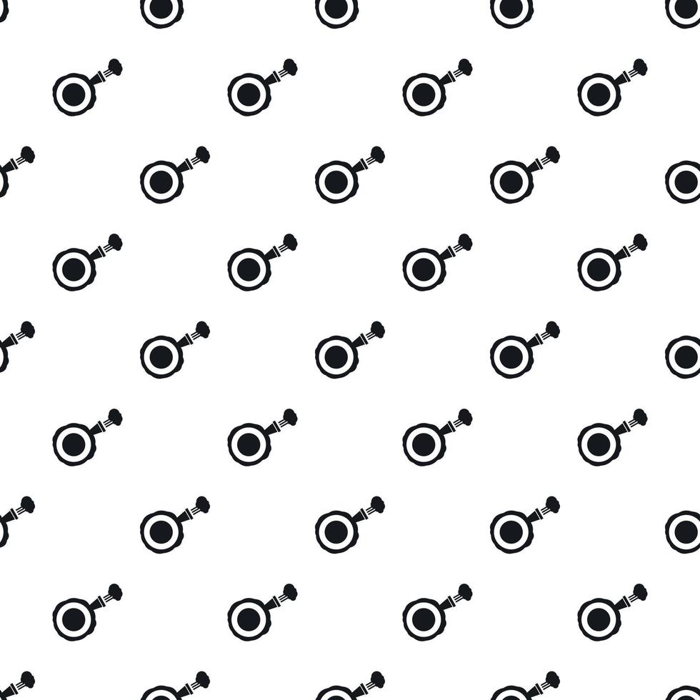 Whoopee cushion pattern, simple style vector