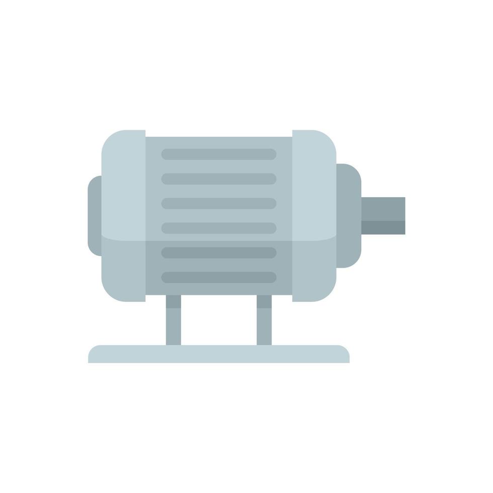 Electric motor icon flat isolated vector 14987571 Vector Art at Vecteezy