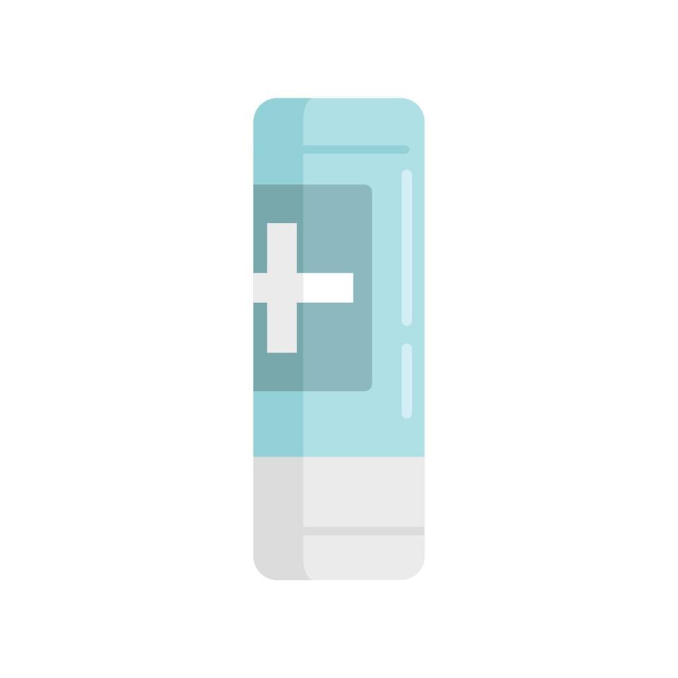 Foam antiseptic icon flat isolated vector