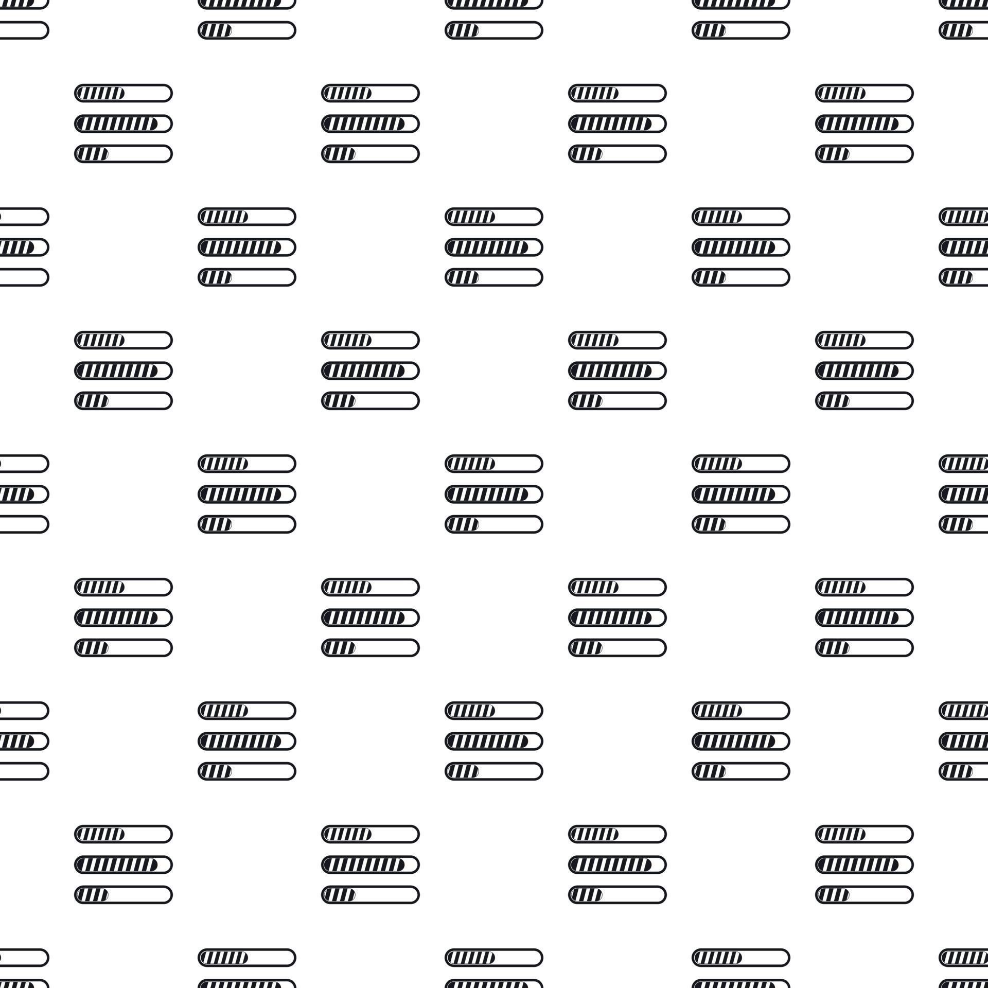 Progress loading bars pattern, simple style 14987931 Vector Art at Vecteezy