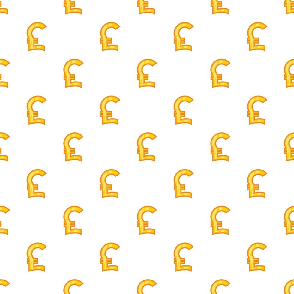 Italian lira currency symbol pattern cartoon style vector
