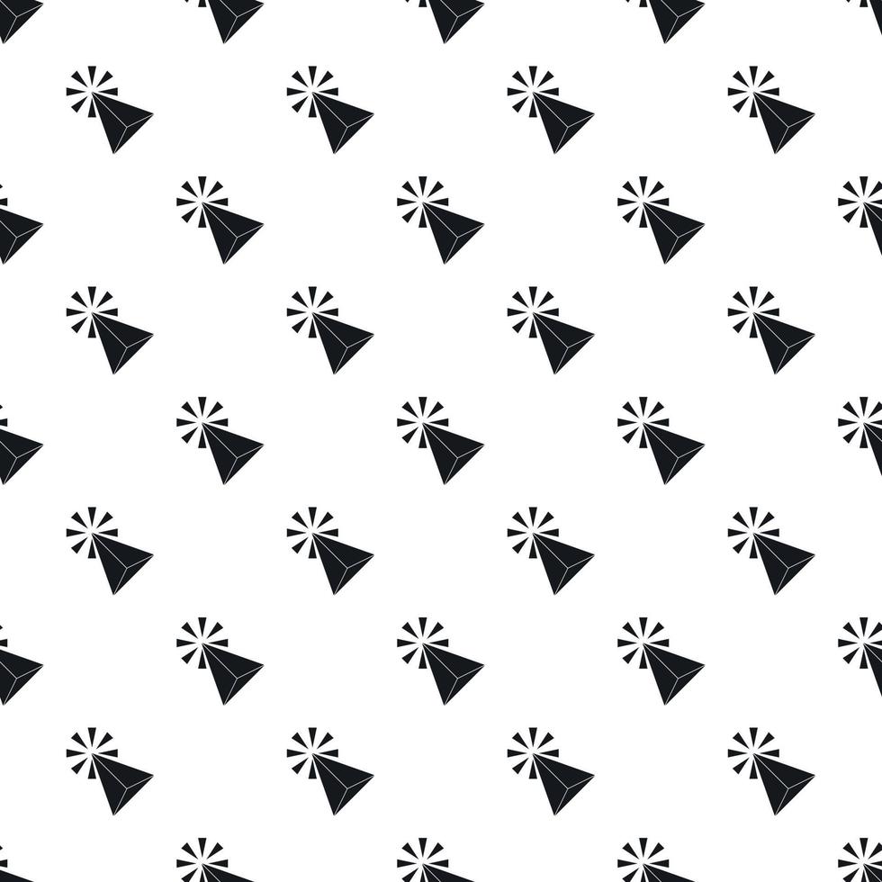 Computer cursor pattern, simple style vector