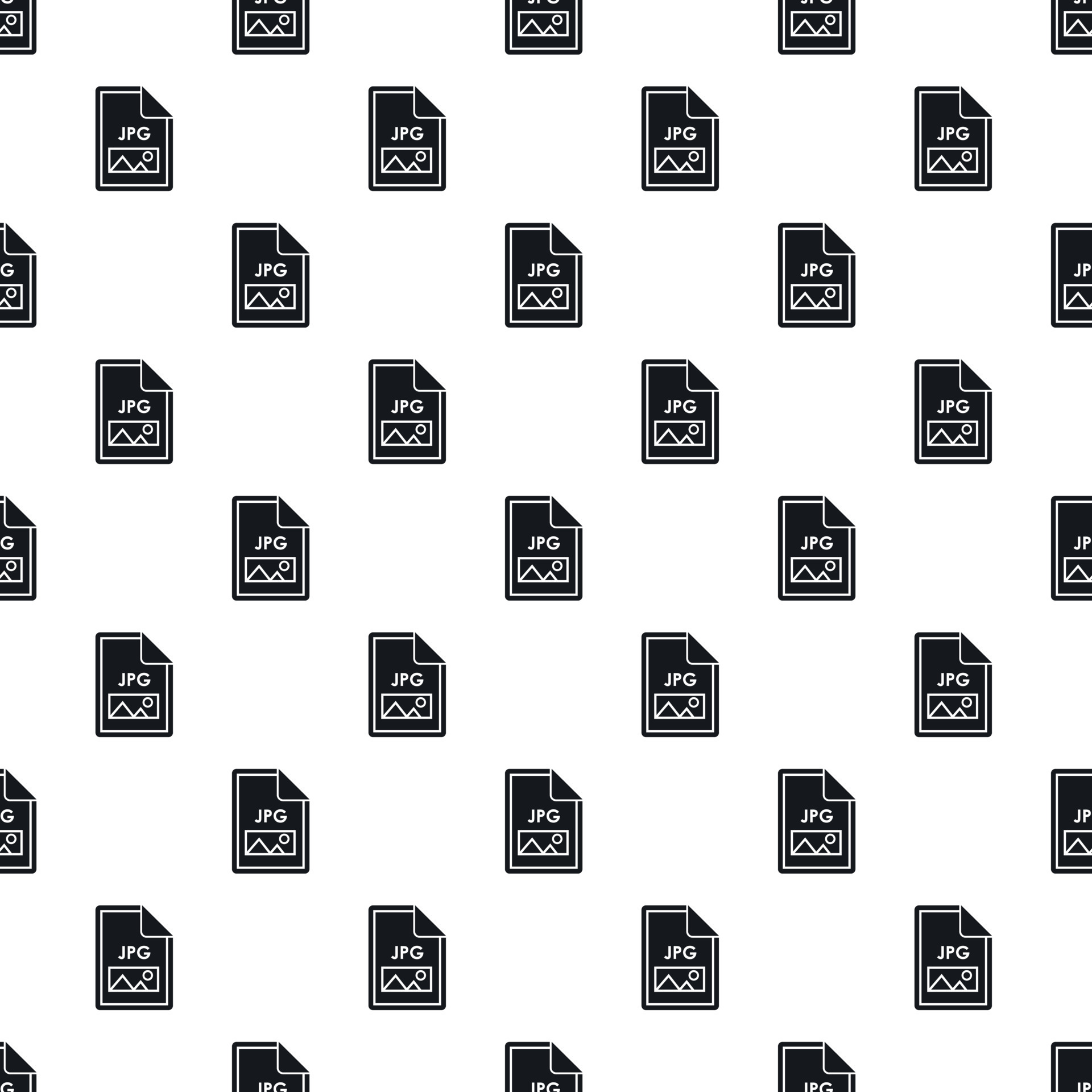 JPG file pattern, simple style 14988228 Vector Art at Vecteezy