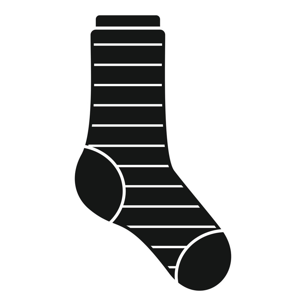 New sock icon simple vector. Kid collection vector