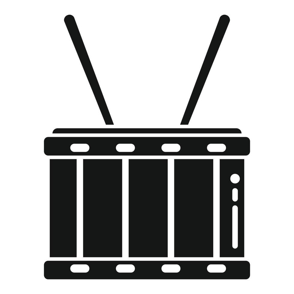 Emoji drum icon simple vector. Kit music 14988341 Vector Art at Vecteezy