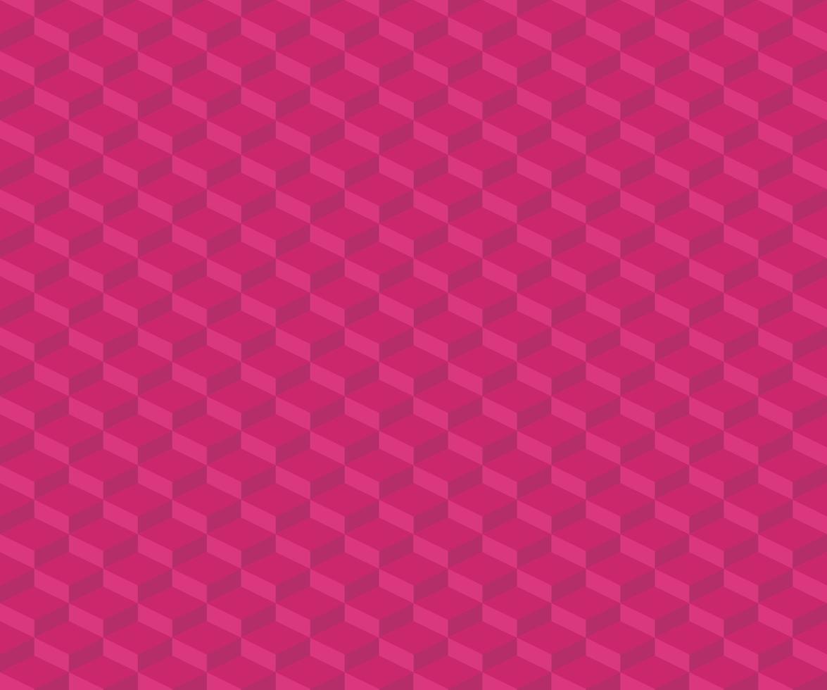 Purple Pattern 3D Cube Rhombus Abstract Geometry Background Vector Suitable for Qatar 2022 Wallpaper