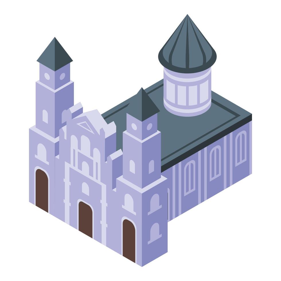 Nicaragua building icon isometric vector. Travel day vector