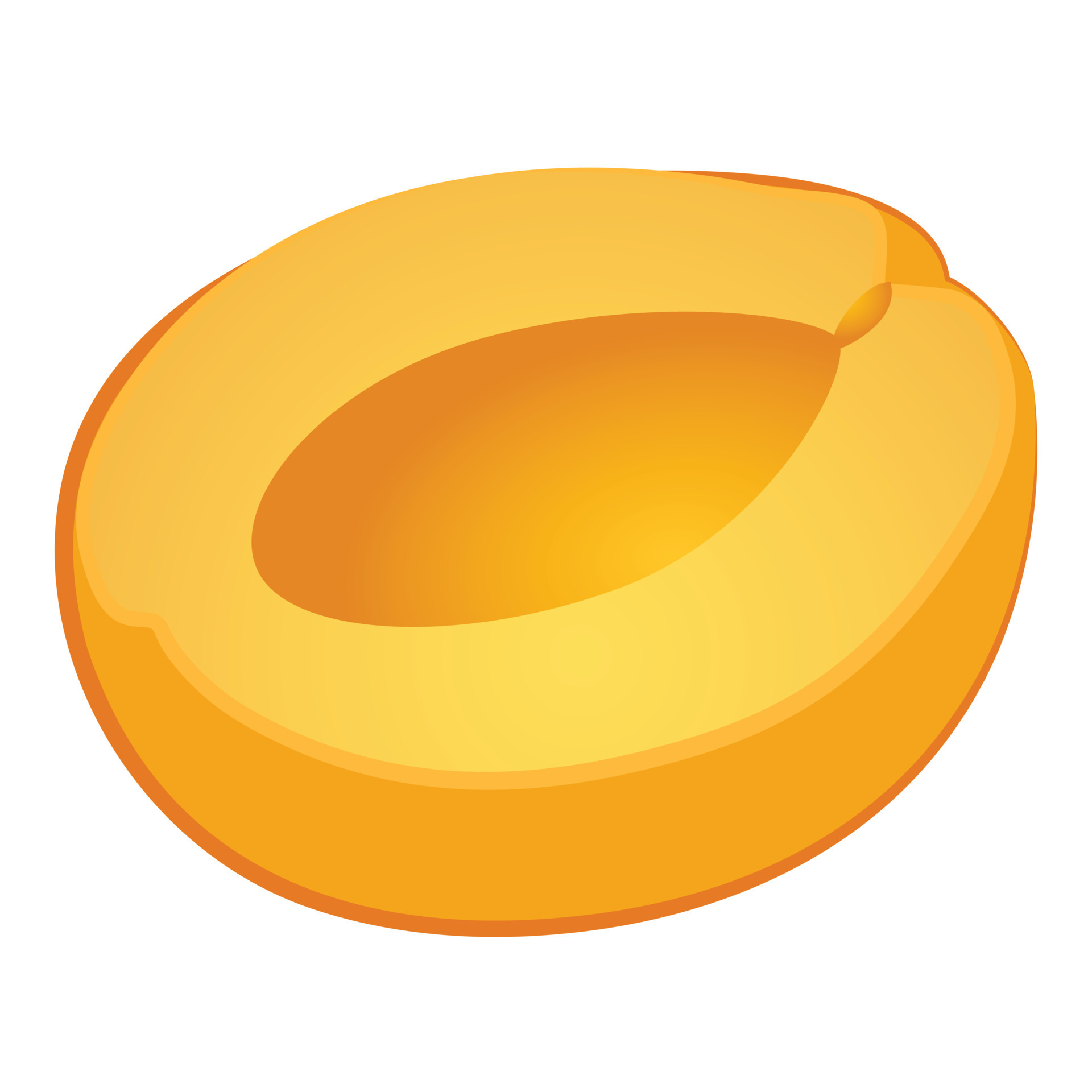 Apricot food icon cartoon vector. Nectarine jam 14988459 Vector Art at