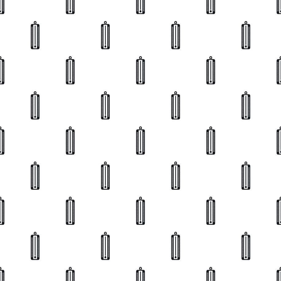 Thermometer with low temperature pattern vector