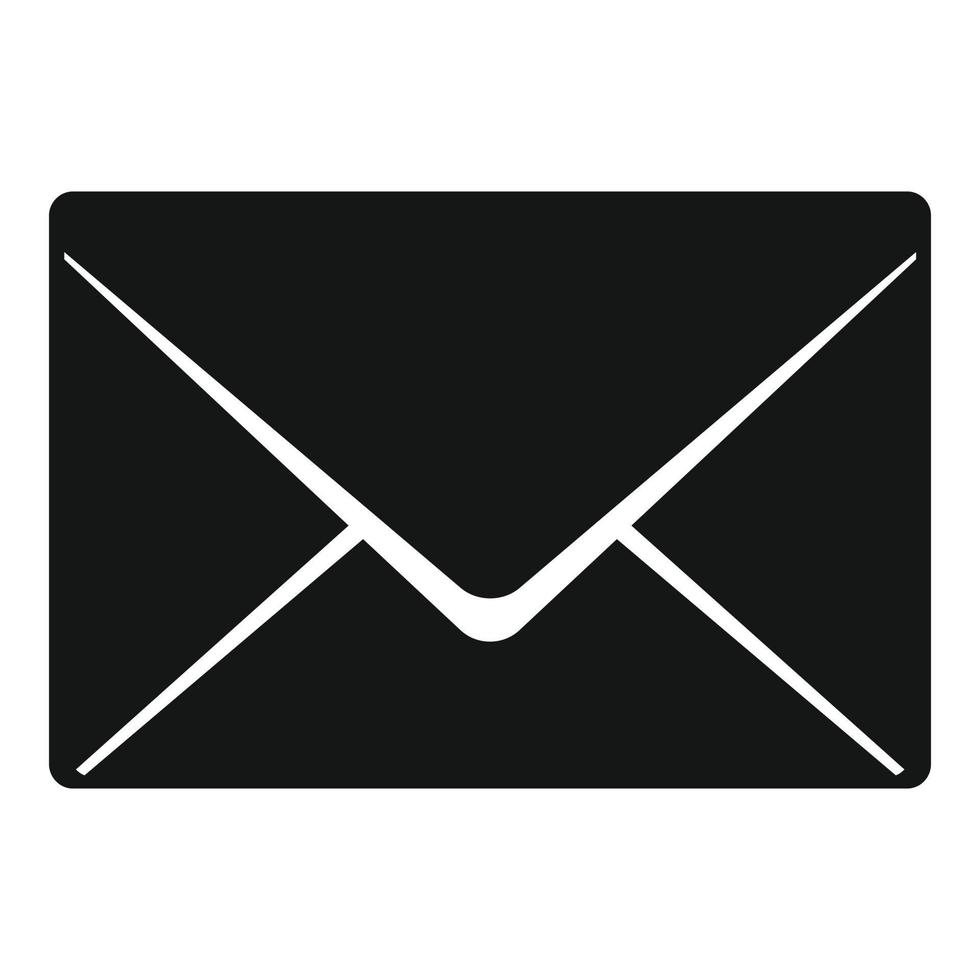 Stamp envelope icon simple vector. Paper post vector