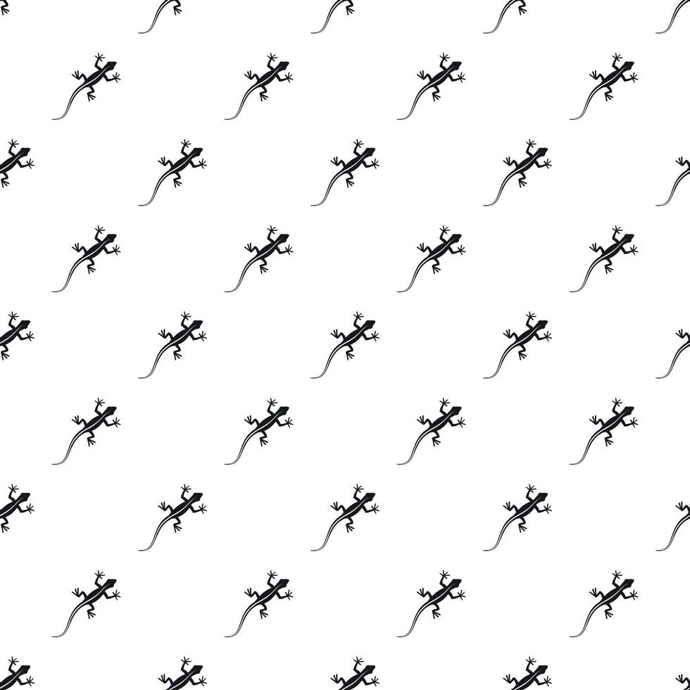 Lizard pattern, simple style vector