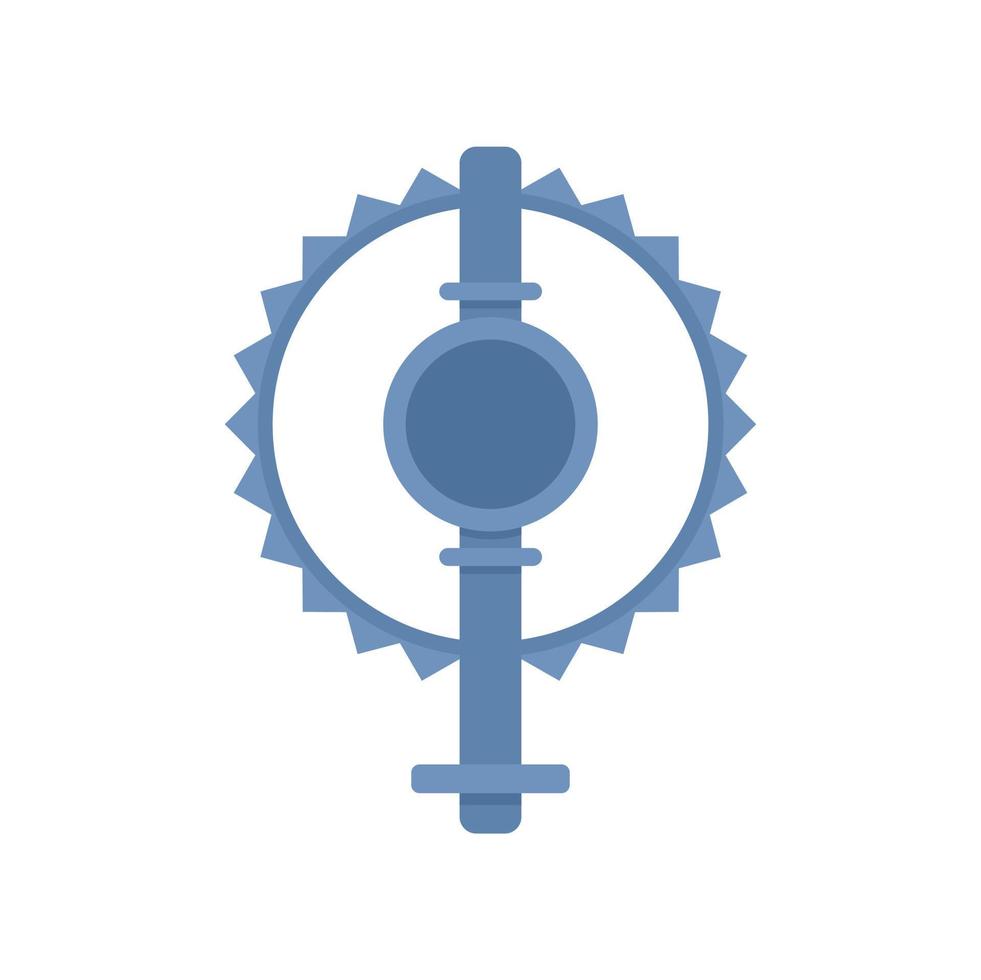 Top view animal trap icon flat isolated vector