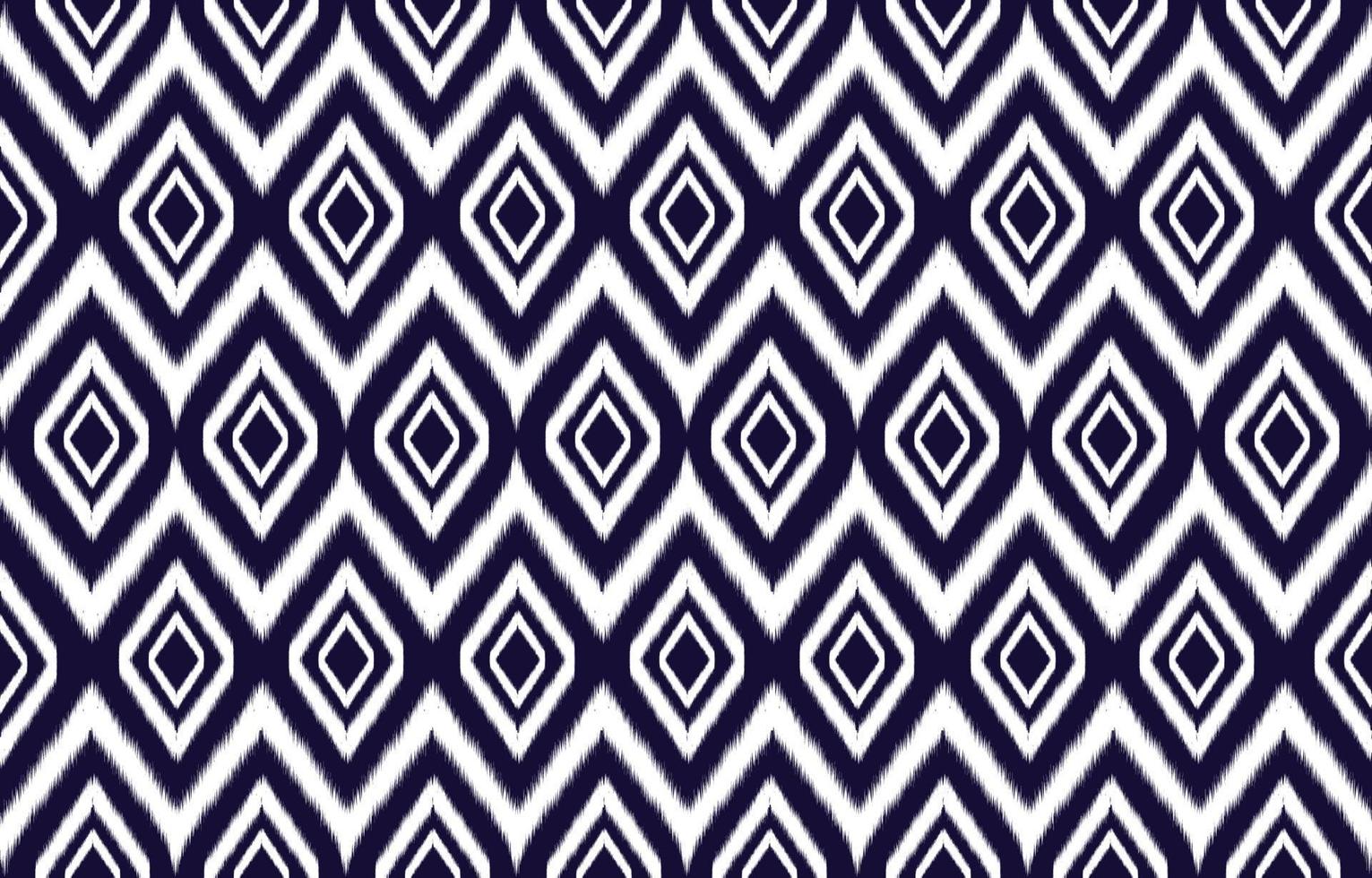 Abstract ethnic geometric ikat pattern. oriental African American Mexican Aztec motif textile and bohemian pattern vector elements. designed for background, wallpaper, print .vector ikat pattern.