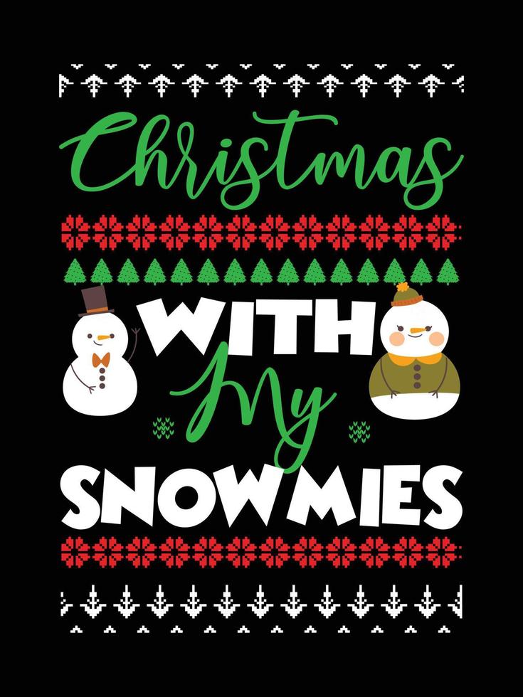 Ugly Christmas Sweater typography apparel Vintages Christmas T-shirt design Christmas merchandise designs, hand-drawn lettering for apparel fashion. Christian religion quotes saying for print vector