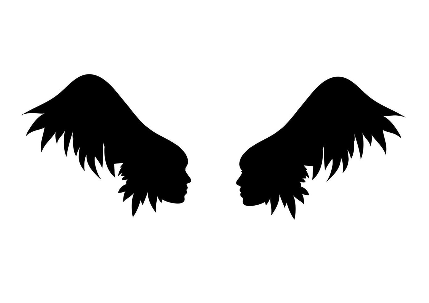 Wings icon, graphic, symbol, logo, Vector. vector