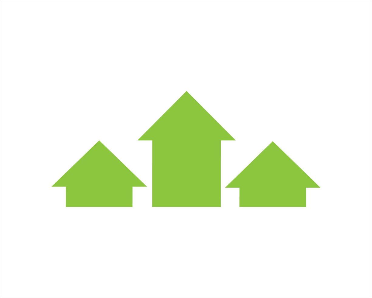 Vector green arrows up icon. Upload icon. upgrade sign. growth symbol. pointing arrow.