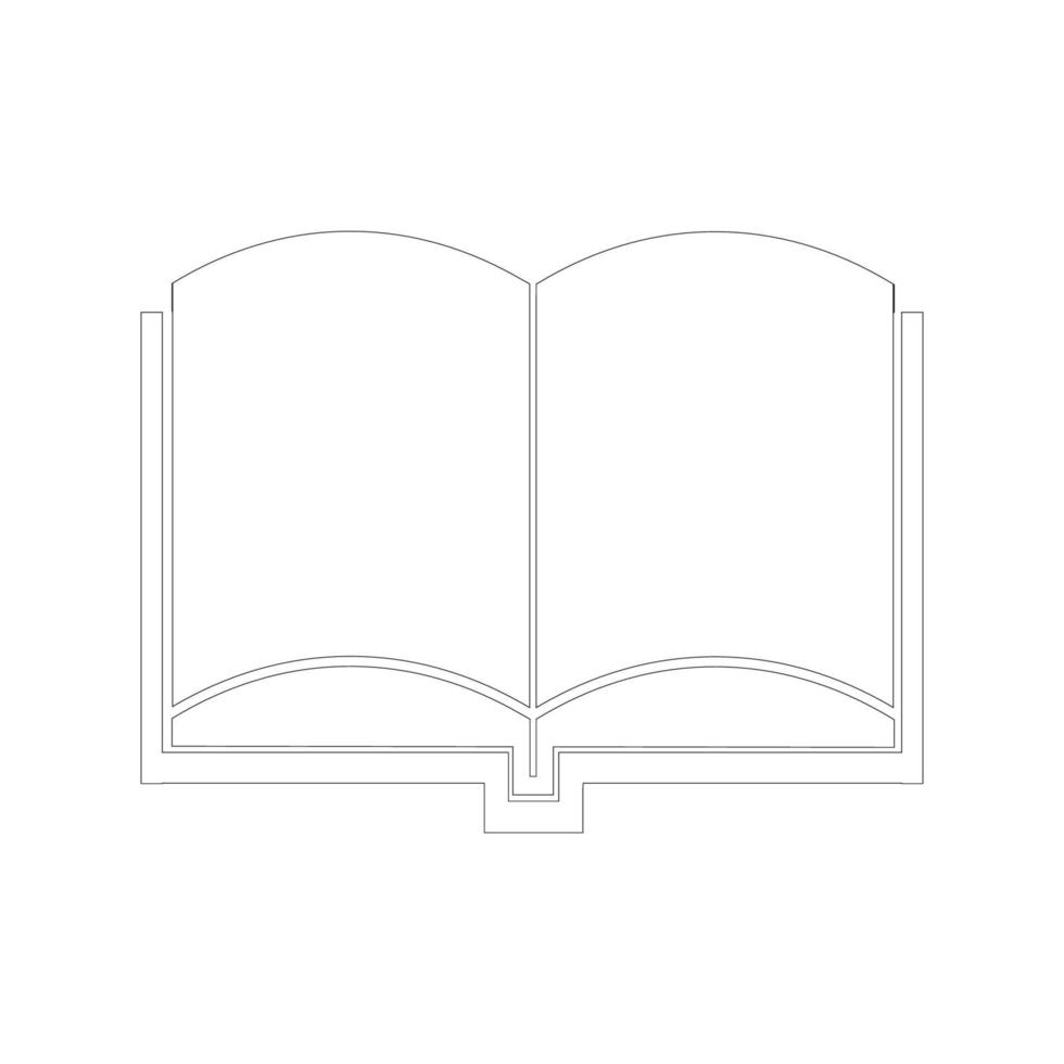 vector de plantilla de logotipo de libro