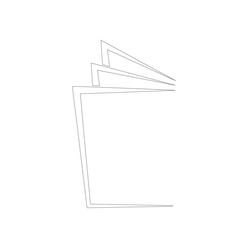 Book Logo Template vector