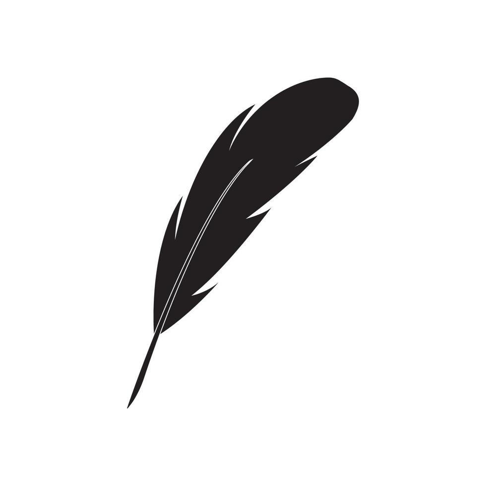 feather logo vektor vector