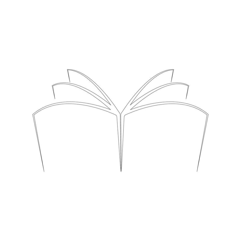 Book Logo Template vector