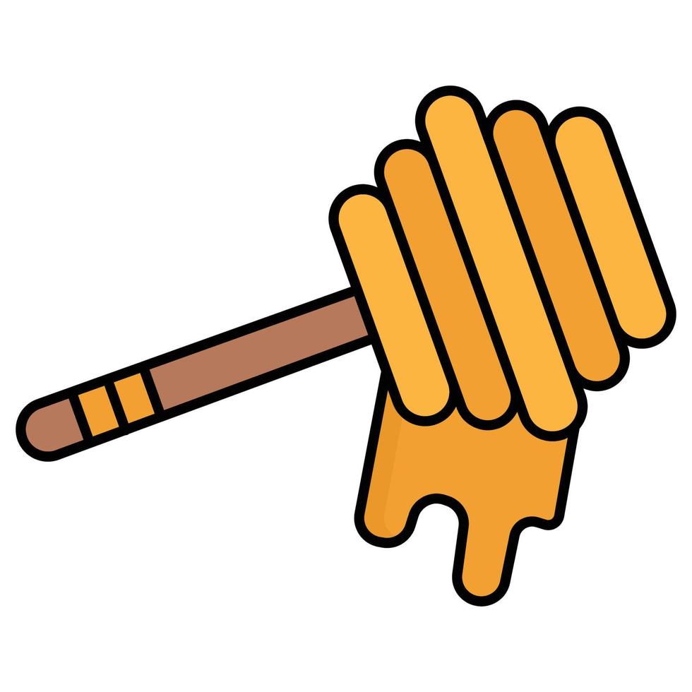 Honey Dip Which Can Easily Modify Or Edit vector