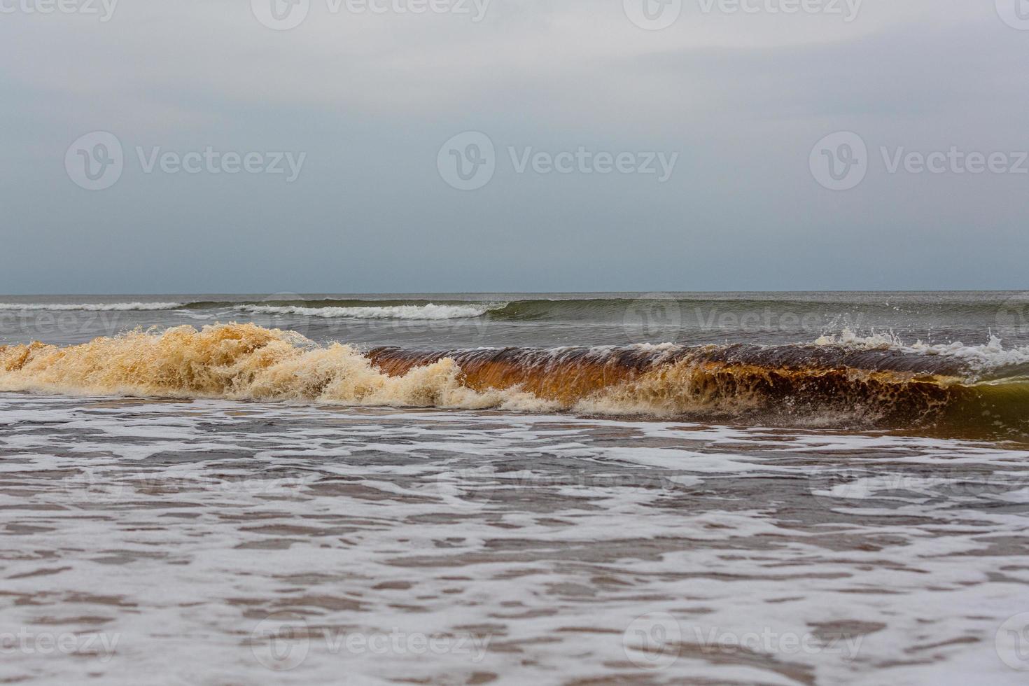 Baltic Sea Coast at Sunset photo
