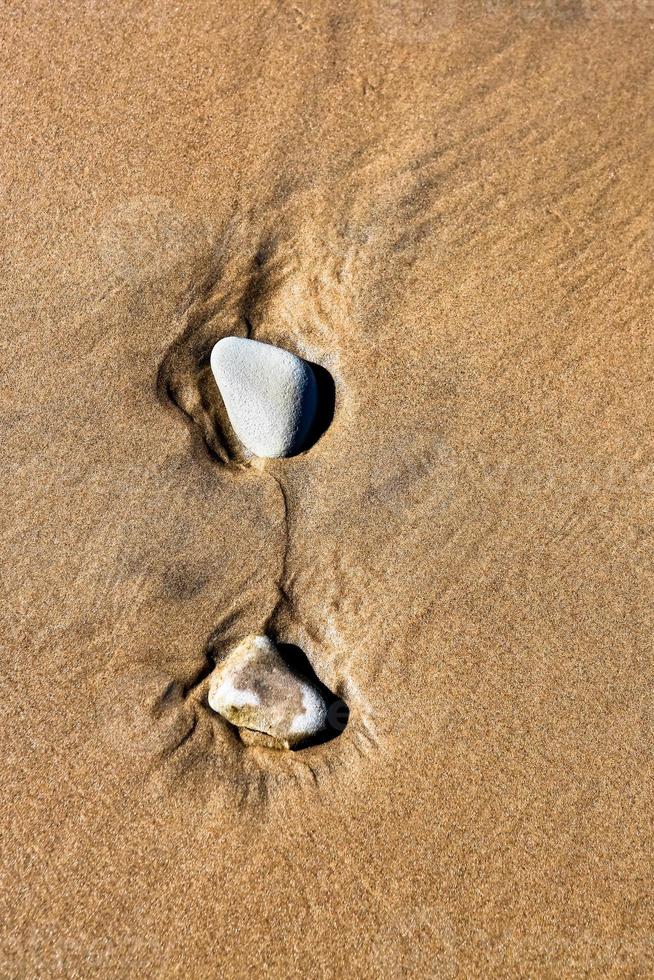 Patterns in The Beach Sand photo