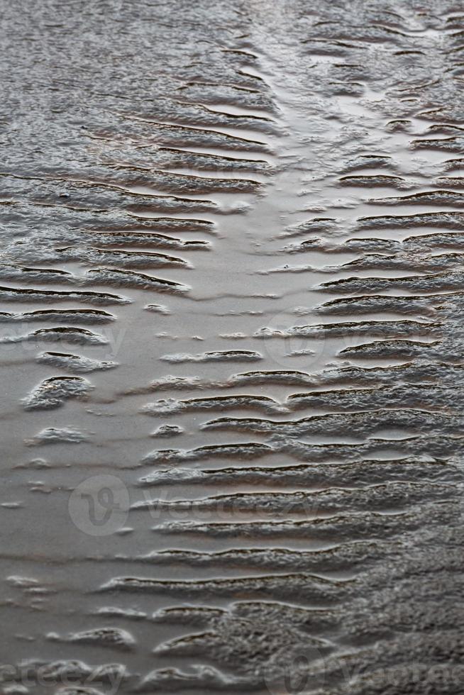 Patterns in The Beach Sand photo