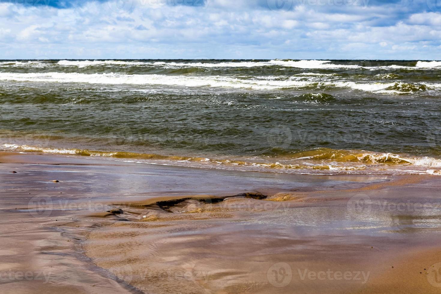 Patterns in The Beach Sand photo