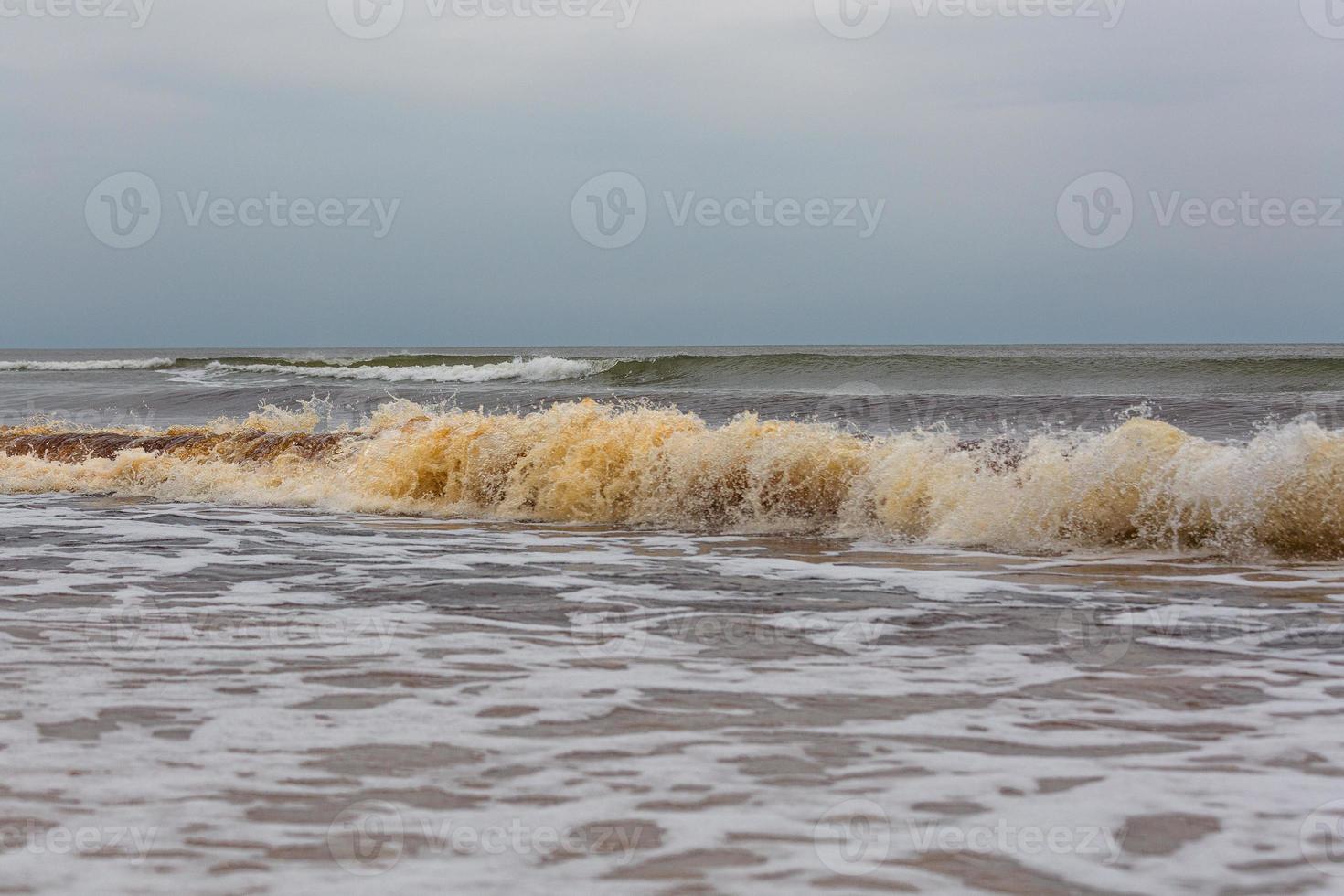 Baltic Sea Coast at Sunset photo