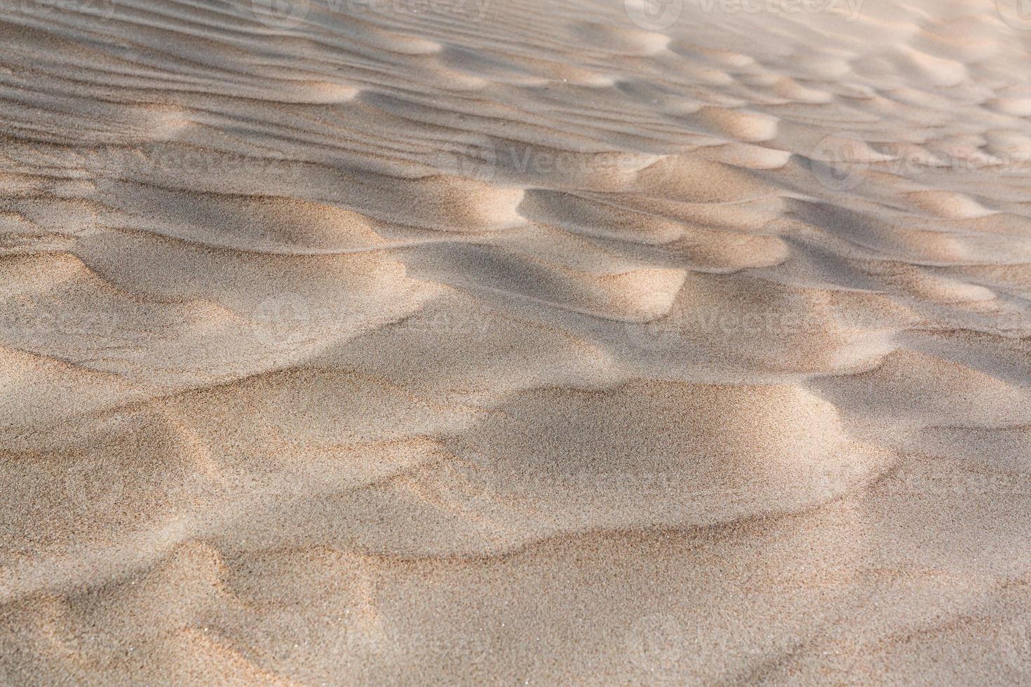 Patterns in The Beach Sand photo