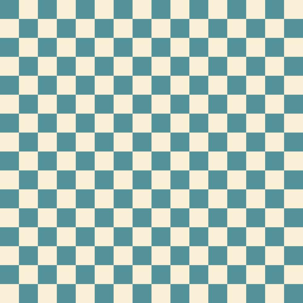 Checkerboard Seamless Pattern Retro Digital Paper vector