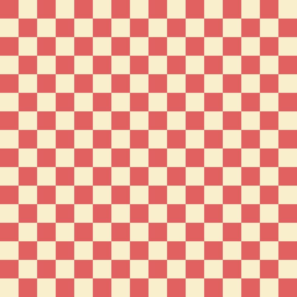 Checkerboard Seamless Pattern Retro Digital Paper vector