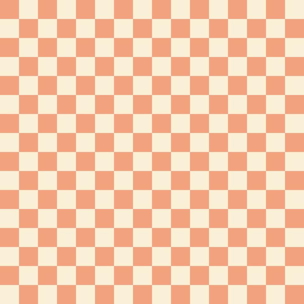 Checkerboard Seamless Pattern Retro Digital Paper vector